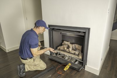 Inside of Fireplace