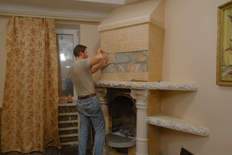 Final Restoration of Fireplace